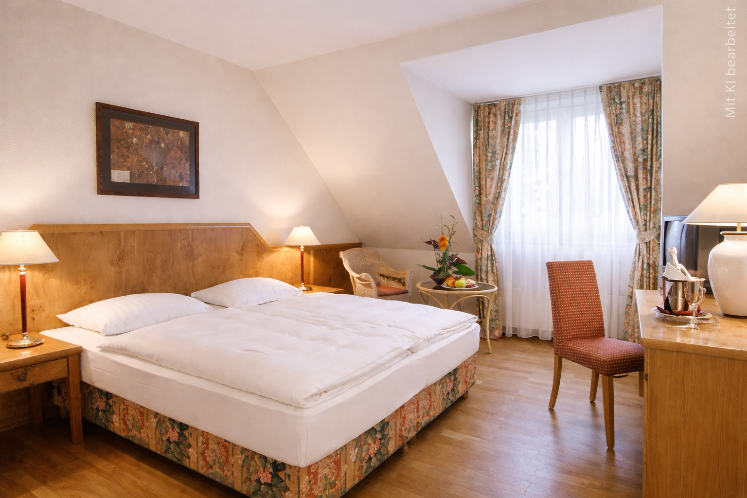 Großzügiges Doppelzimmer Superior im Hotel Lübecker Hof