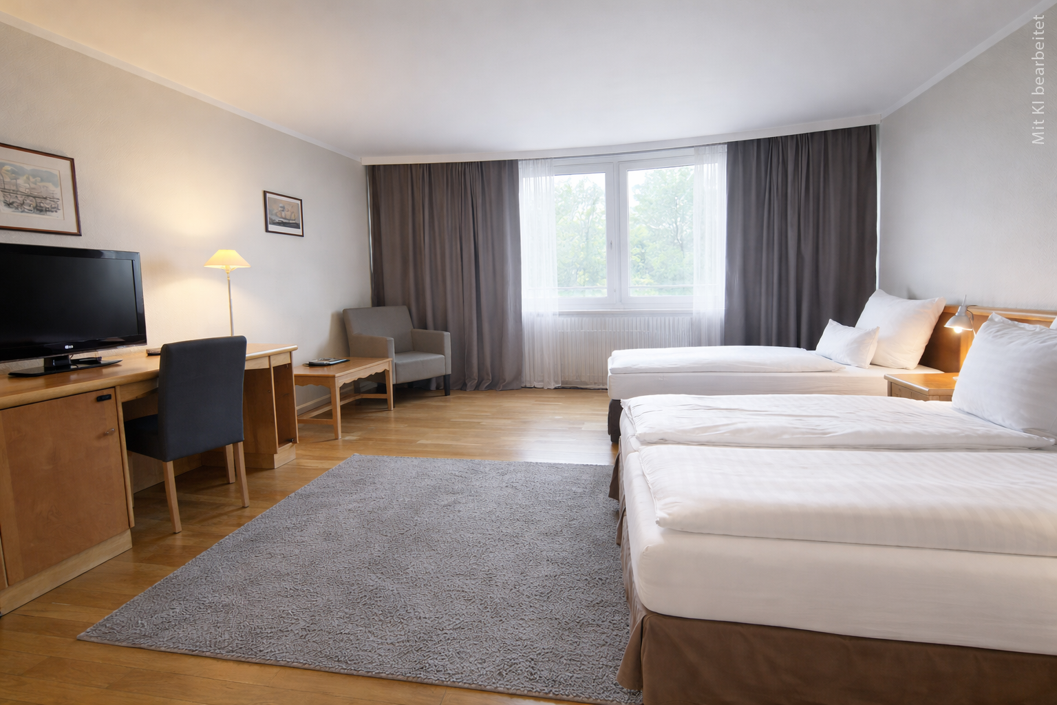 Dreibettzimmer Komfort im Hotel Lübecker Hof